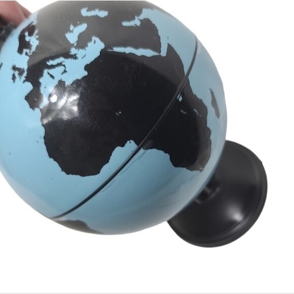 NWT Room 2 Room Blue Black Desktop Globe Decor - Picture 6 of 8